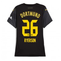 Camisa de Futebol Borussia Dortmund Julian Ryerson #26 Equipamento Secundário Mulheres 2024-25 Manga Curta